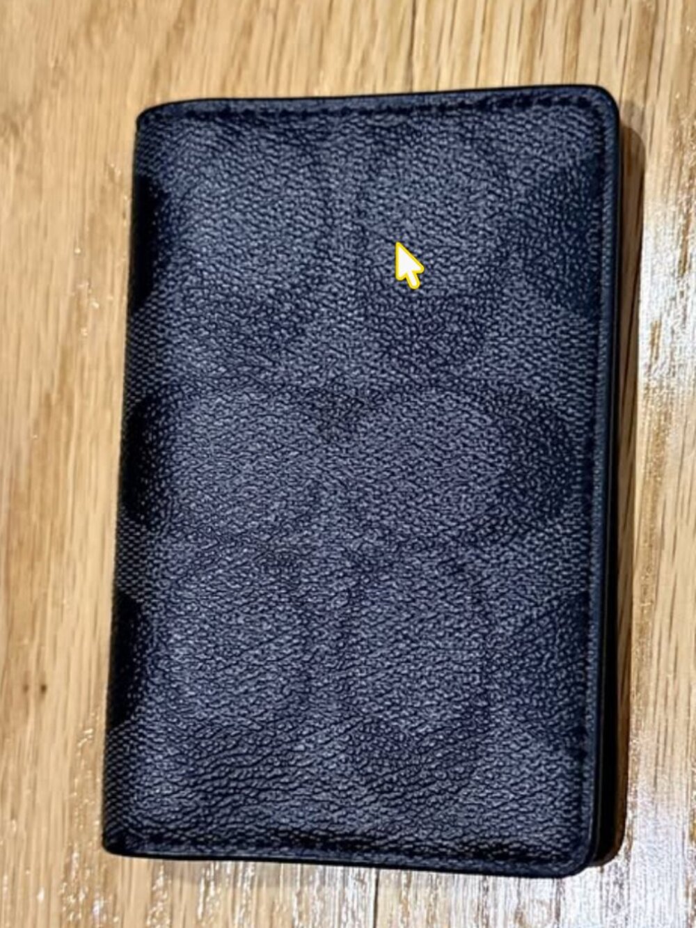 Coach ID Card Wallet in Signature Canvas